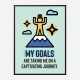 My Goals Motivational Art Print