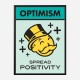 Optimism Motivational Art Print