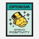 Optimism Motivational Art Print