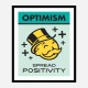 Optimism Motivational Art Print