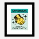 Optimism Motivational Art Print