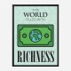 Richness Motivational Art Print