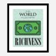 Richness Motivational Art Print