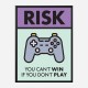 Risk Motivational Art Print