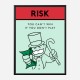 Risk Card Motivational Art Print