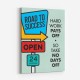 Road to Success Motivational Art Print