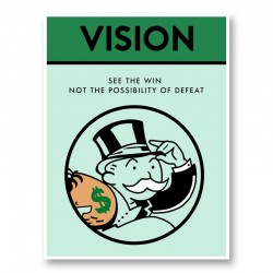 Vision Motivational Art Print