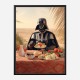 Darth Vader Lunch At The Beach Art Print