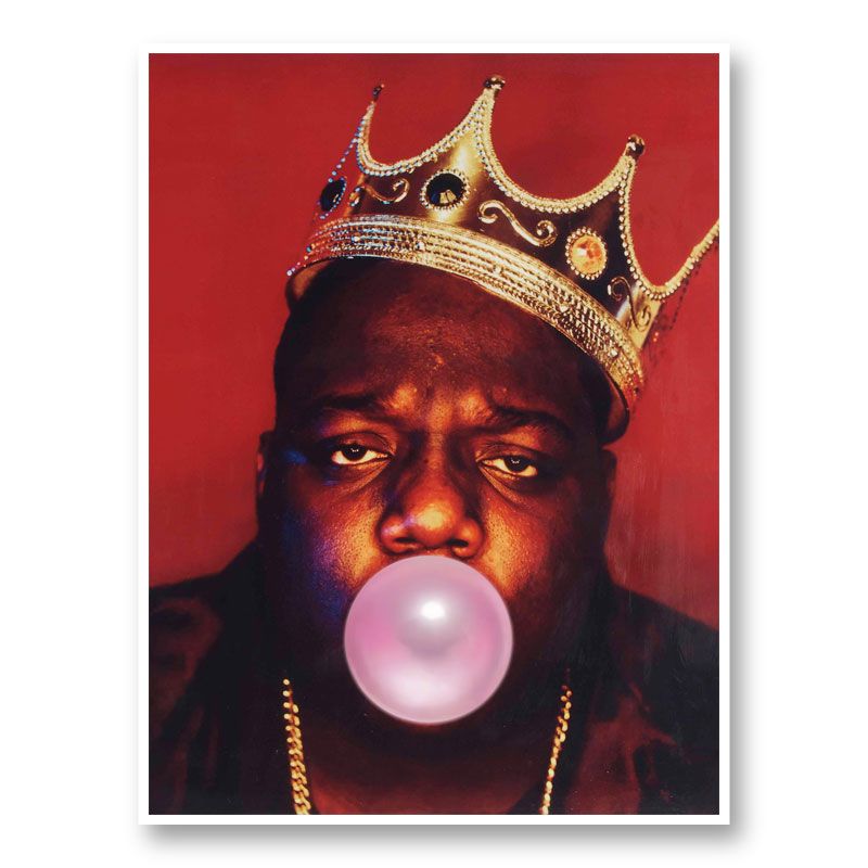 The Notorious BIG Bubble Gum Art Print