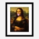 Mona Lisa Bubble Gum Art Print