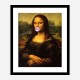 Mona Lisa Bubble Gum Art Print