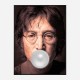 John Lennon Silver Bubble Gum Art Print