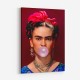 Frida Kahlo Bubble Gum Art Print