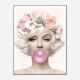 Marilyn Monroe Bubble Gum Art Print