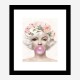 Marilyn Monroe Bubble Gum Art Print