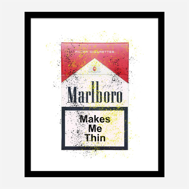 Makes Me Thin Art Print