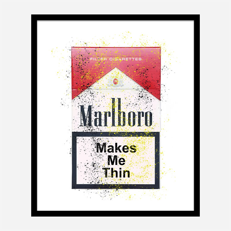 Makes Me Thin Art Print