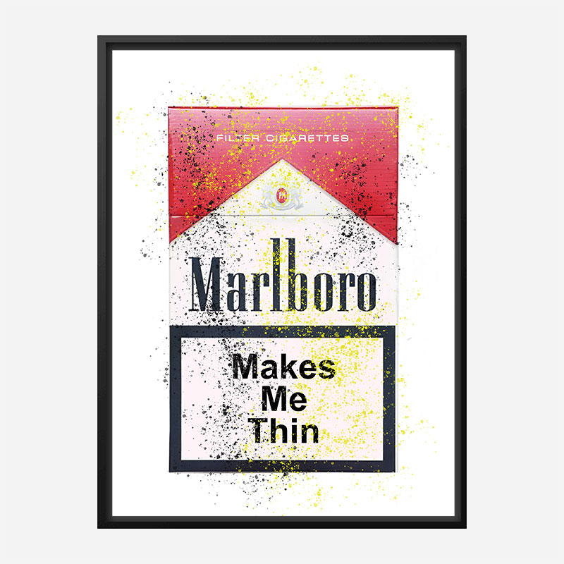 Makes Me Thin Art Print