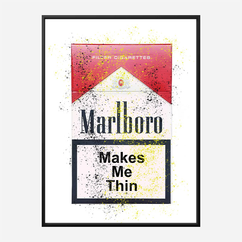 Makes Me Thin Art Print