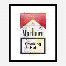 Smoking Hot Art Print