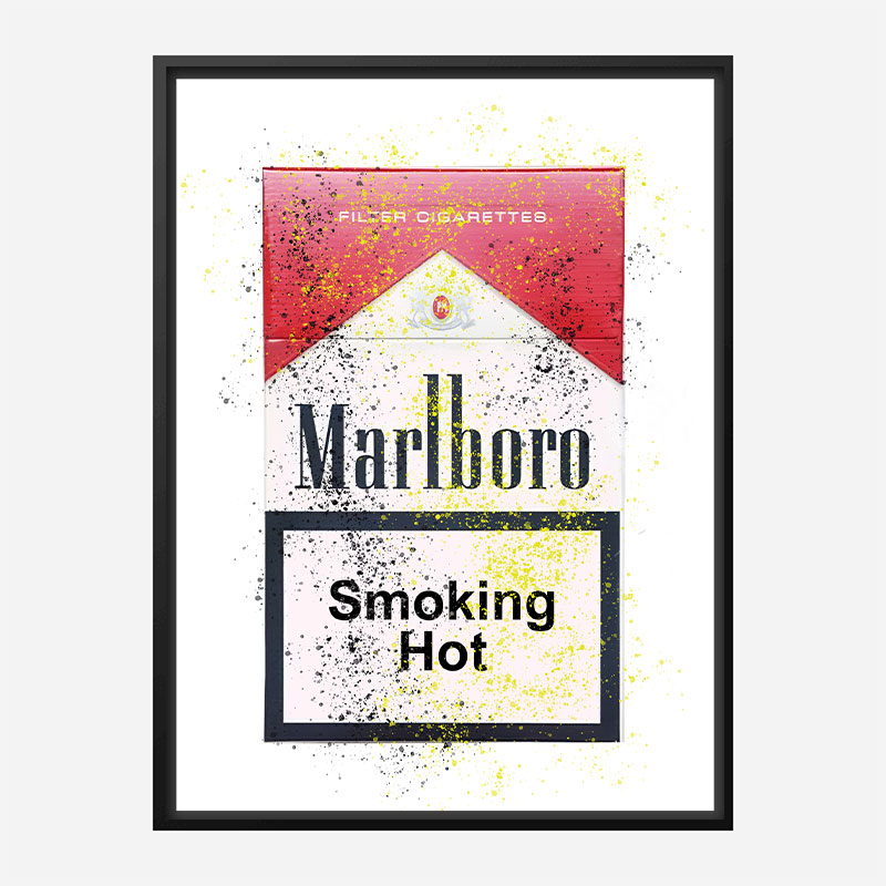 Smoking Hot Art Print