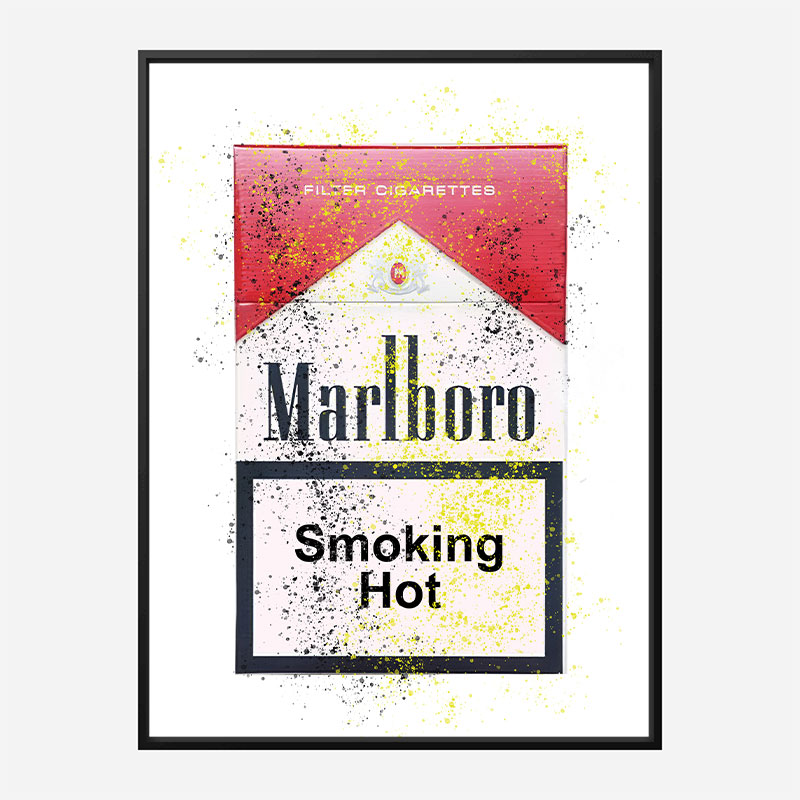 Smoking Hot Art Print