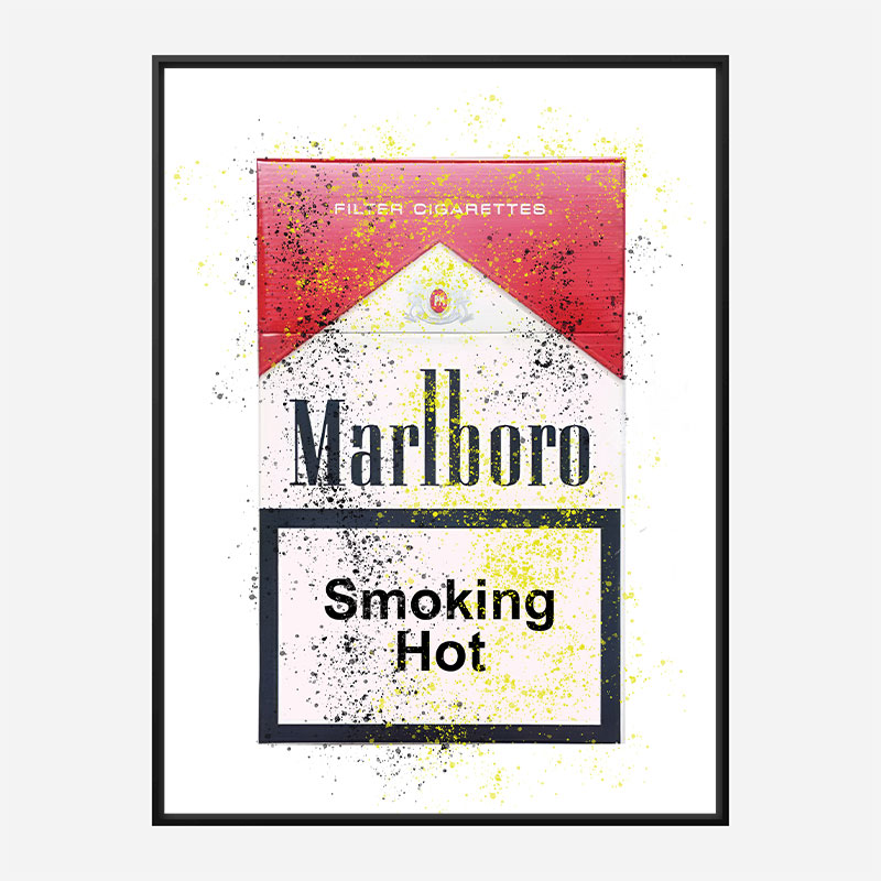 Smoking Hot Art Print