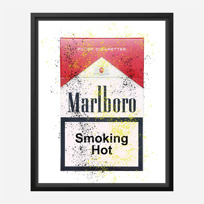 Smoking Hot Art Print