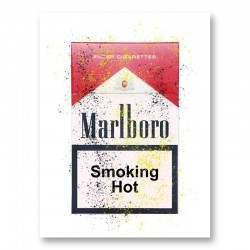 Smoking Hot Art Print