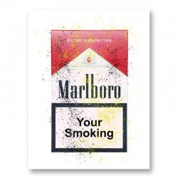 Your Smoking Art Print