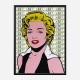 Marilyn Monroe 100 Dollars Pop Art Print