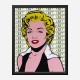 Marilyn Monroe 100 Dollars Pop Art Print