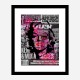 Marilyn Monroe Enquirer Pop Art Print