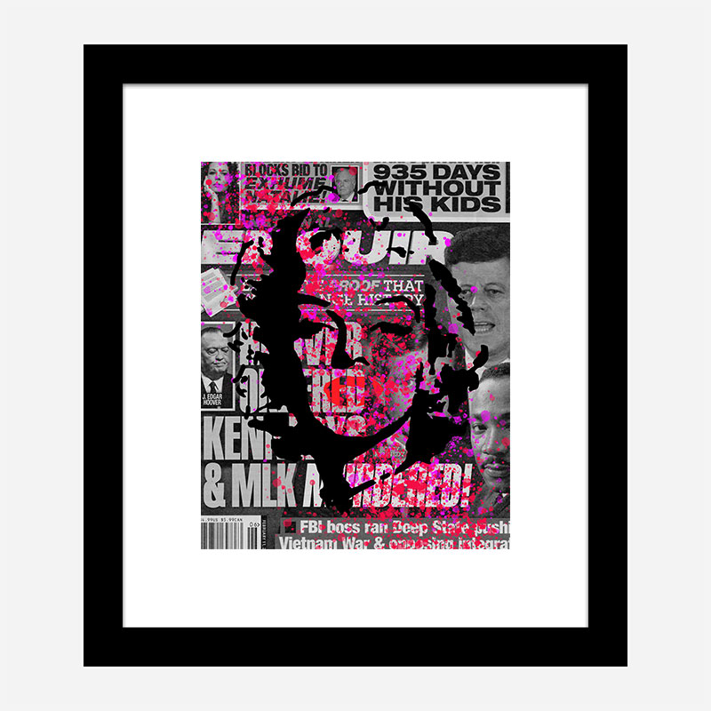 Marilyn Monroe Enquirer Pop Art Print