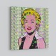 Marilyn 100 Dollars Splash Pop Art Print