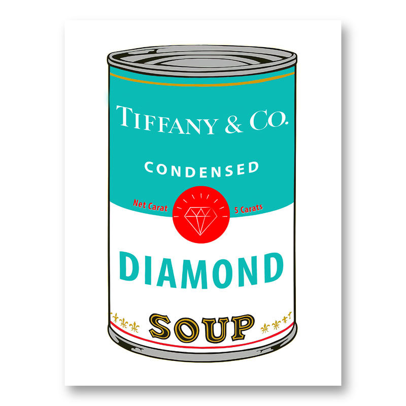 Tiffany Soup Pop Art Print