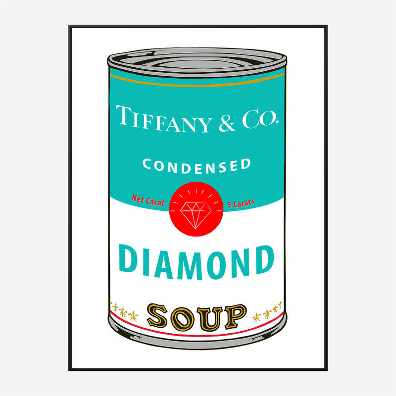 Tiffany Soup Pop Art Print