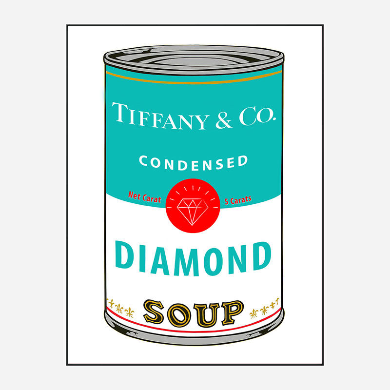 Tiffany Soup Pop Art Print