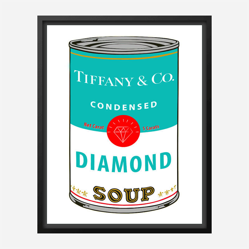 Tiffany Soup Pop Art Print