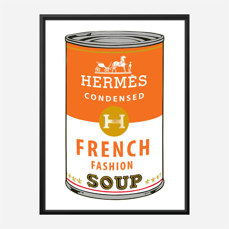 Hermes Soup Pop Art Print Hermes Soup Pop Art Print