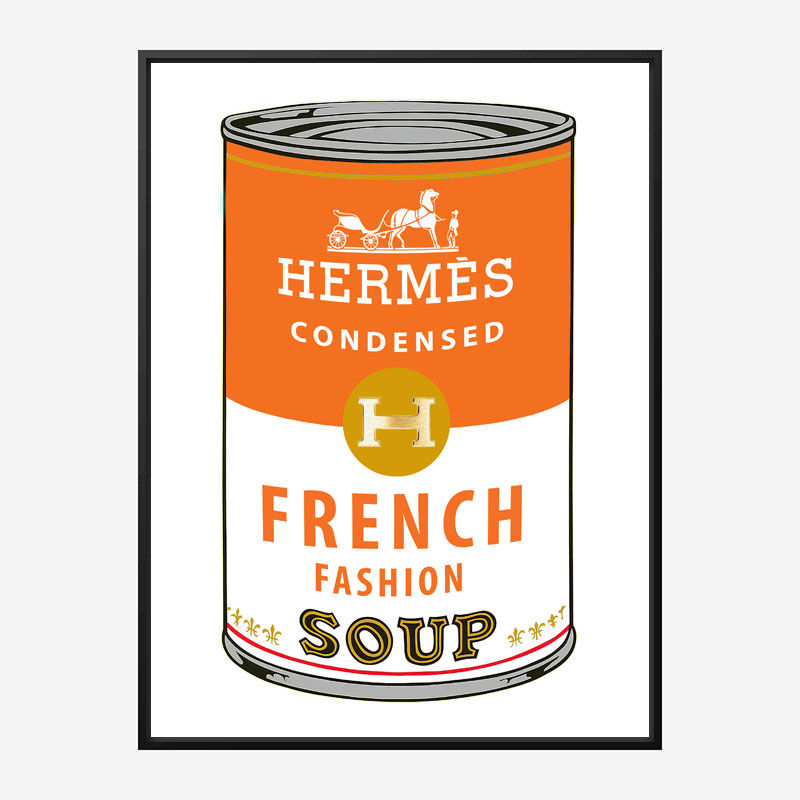 Hermes Soup Pop Art Print Hermes Soup Pop Art Print