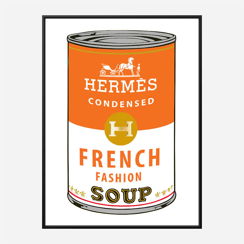 Hermes Soup Pop Art Print Hermes Soup Pop Art Print