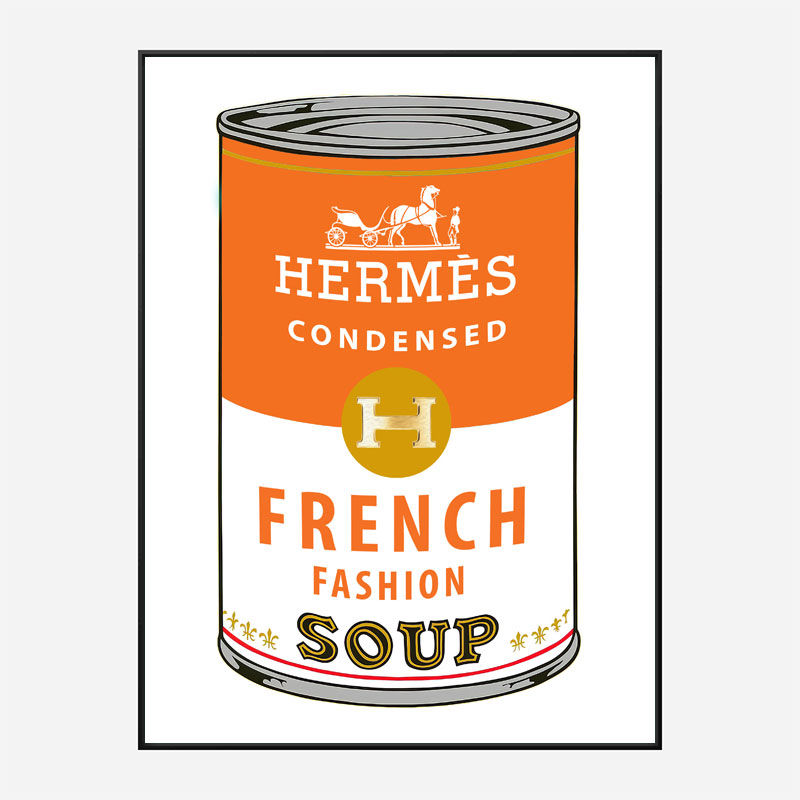 Hermes Soup Pop Art Print Hermes Soup Pop Art Print