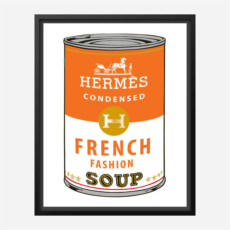 Hermes Soup Pop Art Print Hermes Soup Pop Art Print