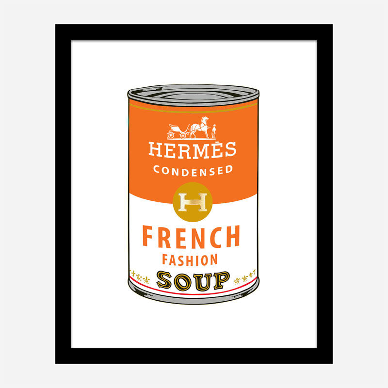 Hermes Soup Pop Art Print Hermes Soup Pop Art Print