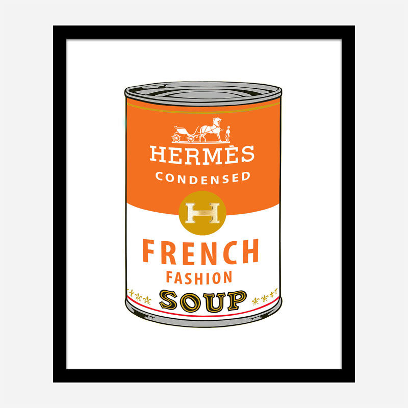 Hermes Soup Pop Art Print Hermes Soup Pop Art Print
