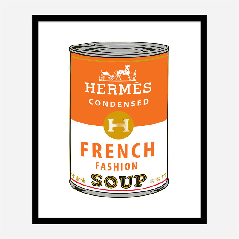 Hermes Soup Pop Art Print Hermes Soup Pop Art Print