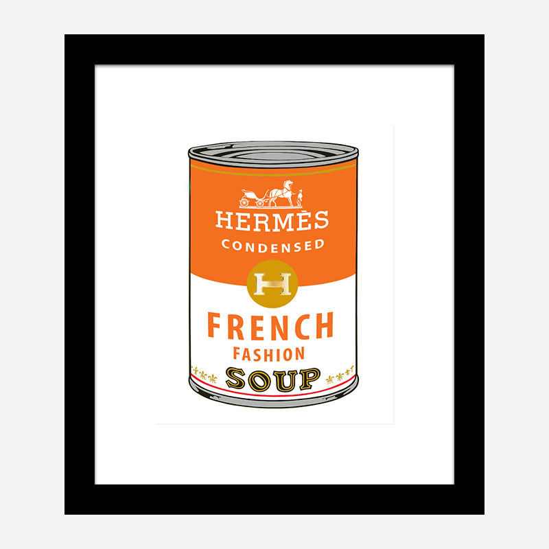 Hermes Soup Pop Art Print Hermes Soup Pop Art Print