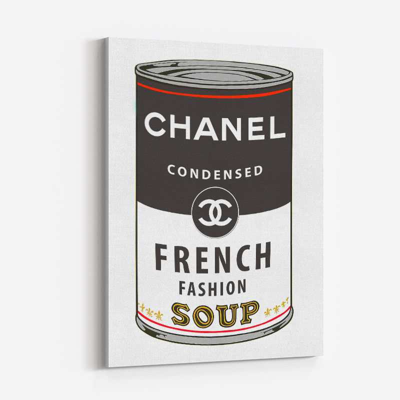 Chanel Soup Pop Art Print