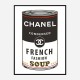 Chanel Soup Pop Art Print